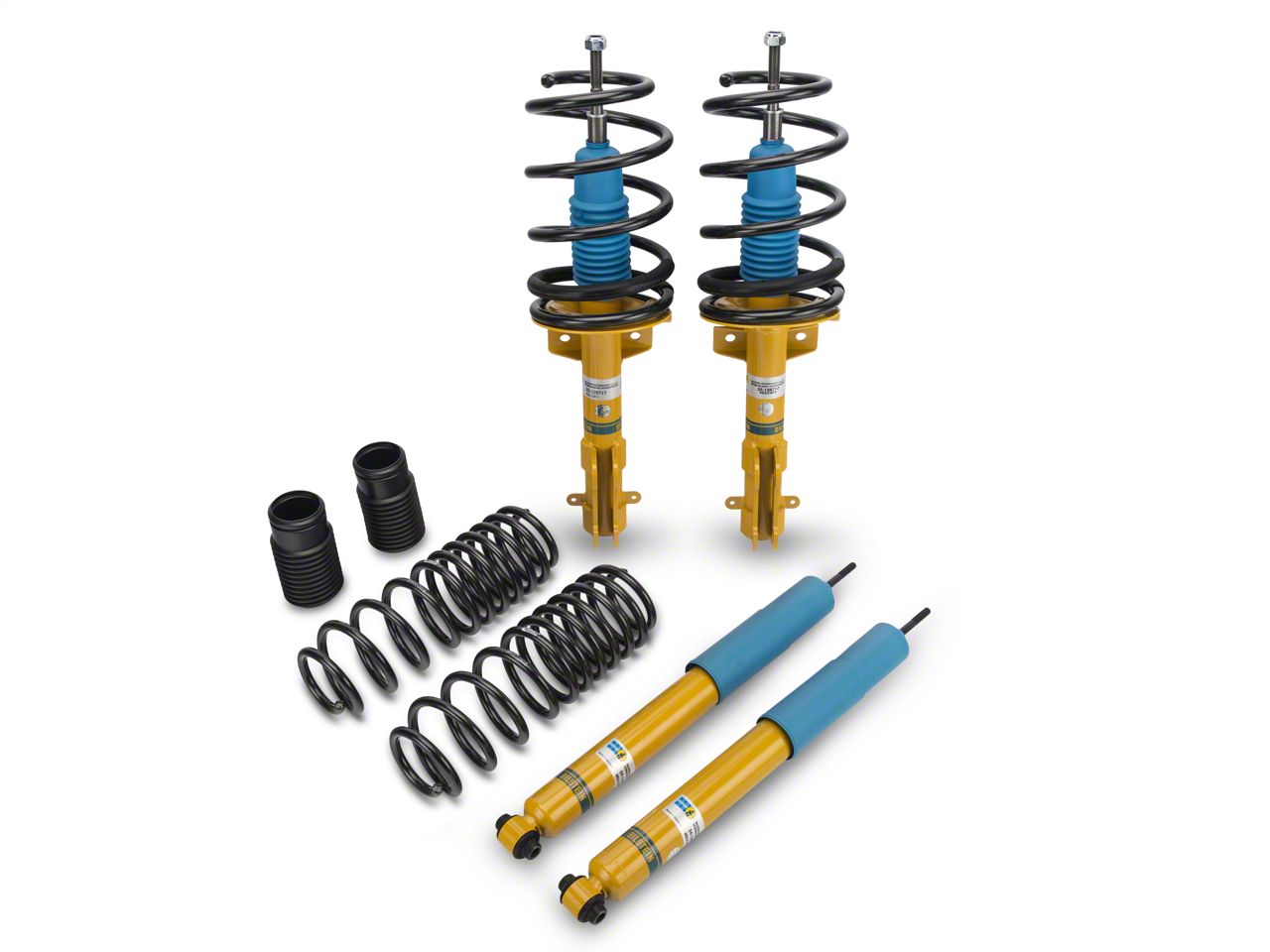 Bilstein Mustang Shock, Strut & B12 ProKit Lowering Spring Kit 46