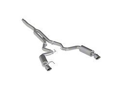 MBRP Installer Series Cat-Back Exhaust with Y-Pipe; Street Version (15-22 Mustang EcoBoost Fastback w/o Active Exhaust)