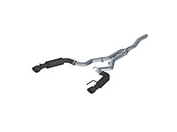 MBRP Black Series Cat-Back Exhaust with Y-Pipe; Race Version (15-22 Mustang EcoBoost Fastback w/o Active Exhaust)