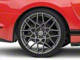 2013 GT500 Style Charcoal Wheel; Rear Only; 20x10; 48mm Offset (15-23 Mustang GT, EcoBoost, V6)