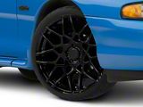 2013 GT500 Style Gloss Black Wheel; 20x8.5; 30mm Offset (94-98 Mustang)