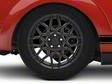 2013 GT500 Style Gloss Black Wheel; Rear Only; 18x10; 45mm Offset (05-09 Mustang GT, V6)