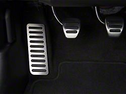 SpeedForm Dead Pedal Cover; Brushed (15-22 Mustang)