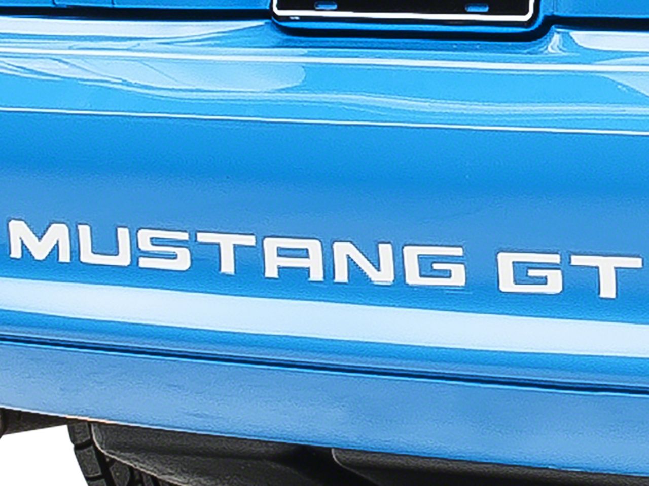 1998 Ford Mustang COBRA rear bumper insert letters SVT stickers valence back
