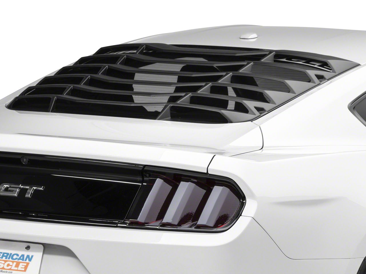 2018 mustang rear window louvers