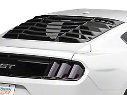 MMD ABS Rear Window Louvers (15-22 Mustang Fastback)