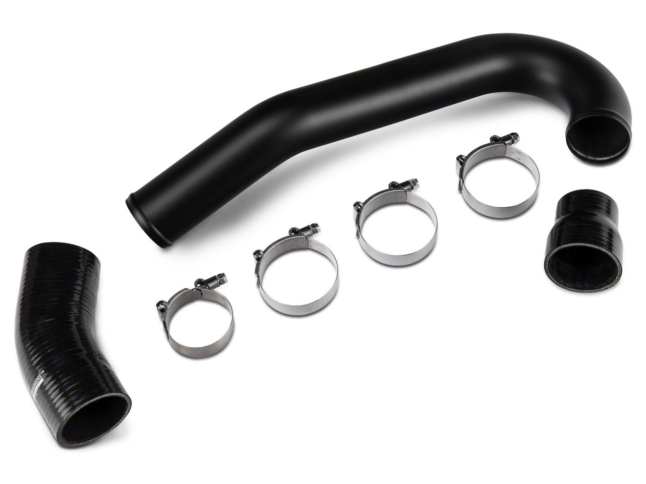 cp-e Mustang HOTcharge Hot-Side Intercooler Pipe 2.5in - Satin Black ...