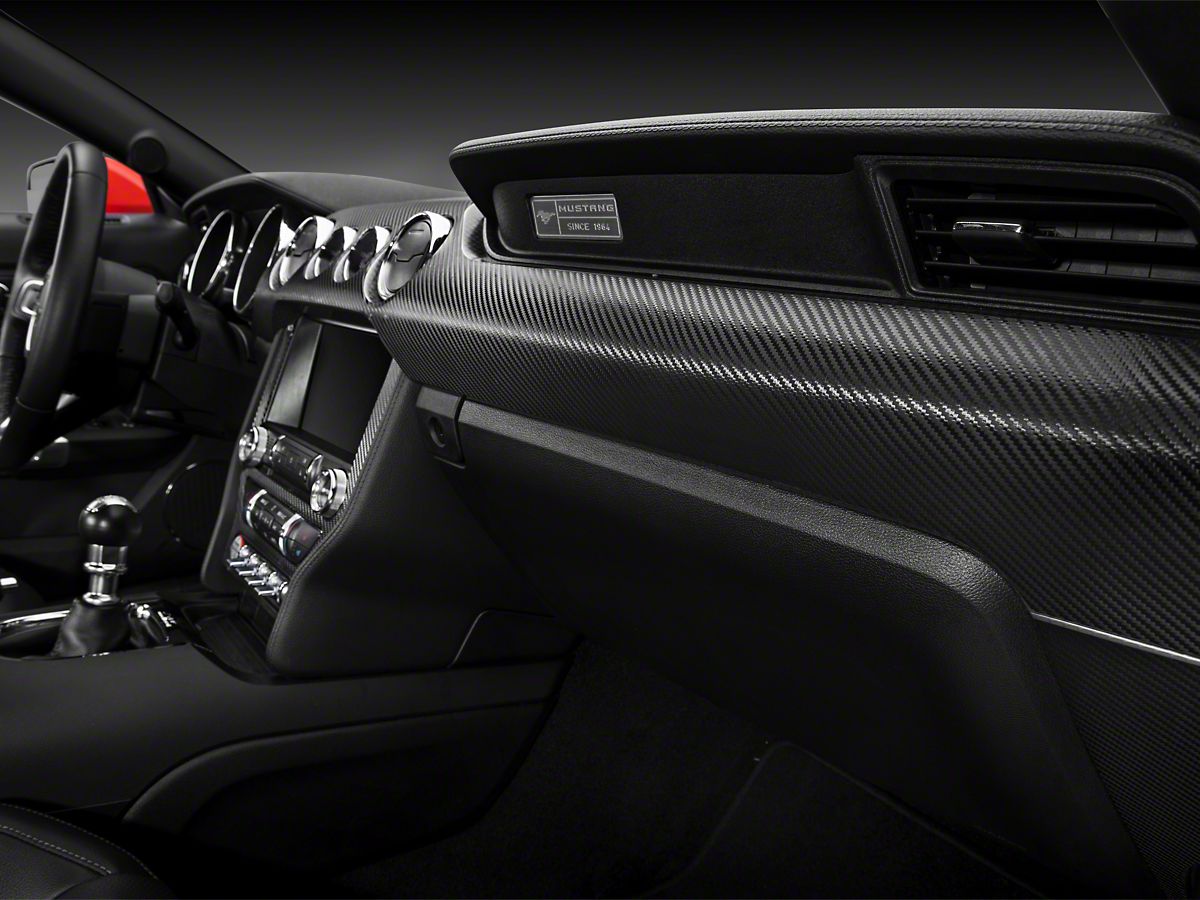 American Muscle Graphics Mustang Carbon Fiber Dash Kit