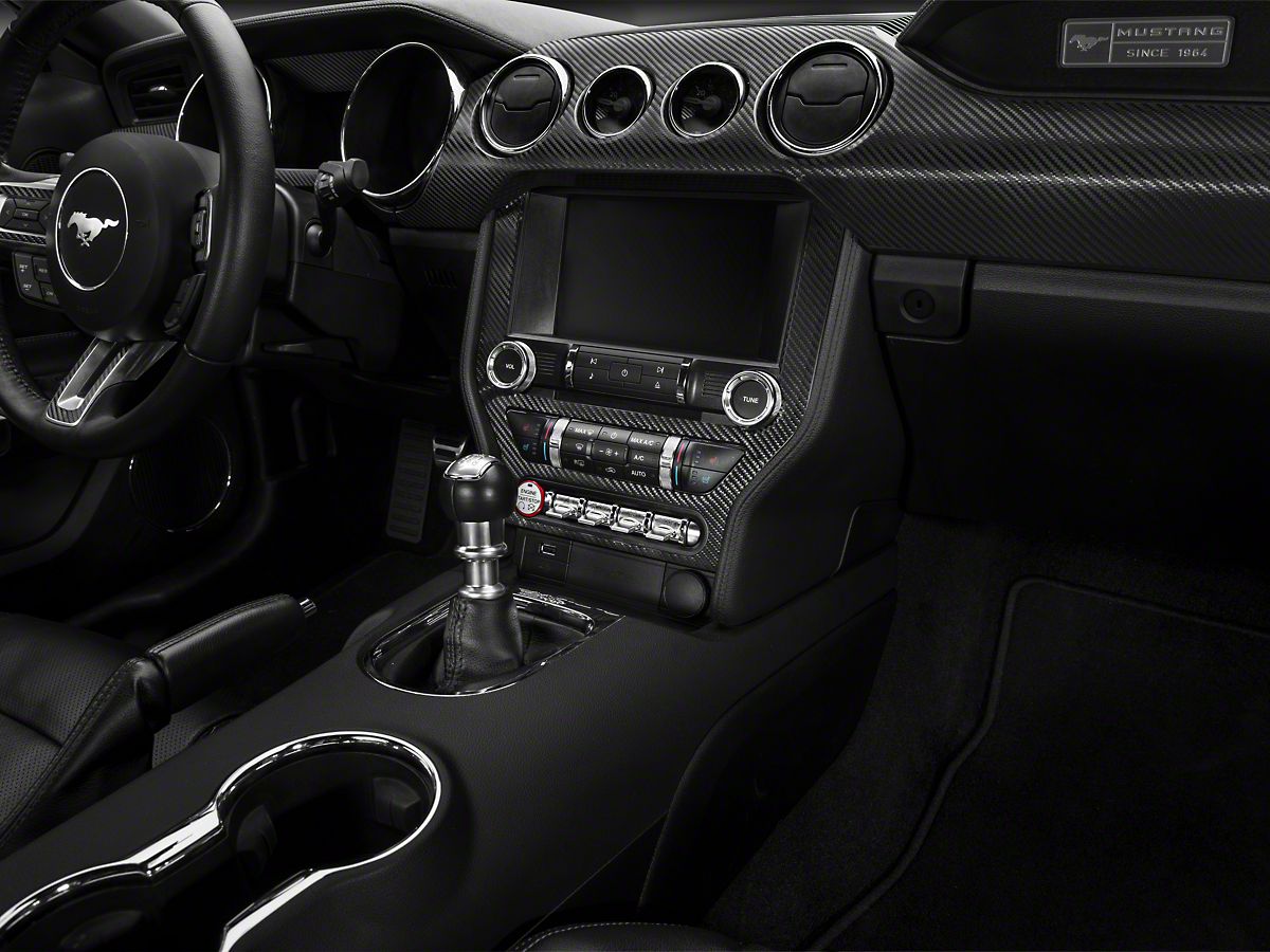 American Muscle Graphics Mustang Carbon Fiber Dash Kit