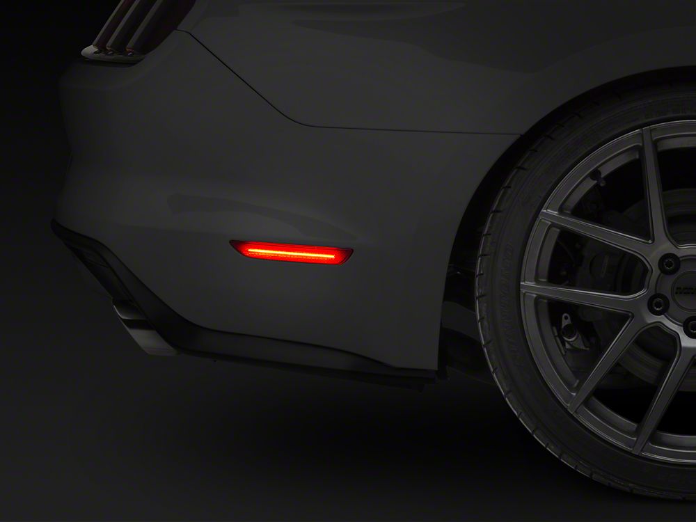 Raxiom Axial Series LED Side Marker Lights; Rear; Red (15-23 Raxiom Axial Series LED Side Marker Lights; Rear; Red (15-23