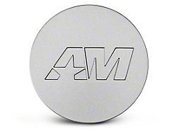 Stainless AmericanMuscle Center Cap for AmericanMuscle Wheels Only