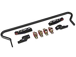 BMR Adjustable Rear Sway Bar with Fabricated End Links; Black Hammertone (05-14 Mustang)