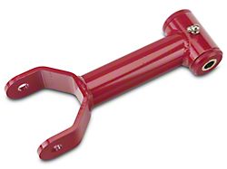 BMR Non-Adjustable DOM Rear Upper Control Arm; Poly Bushings; Red (05-10 All)