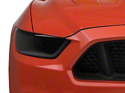 SpeedForm Headlight Covers; Smoked (15-17 All; 18-21 GT350, GT500)