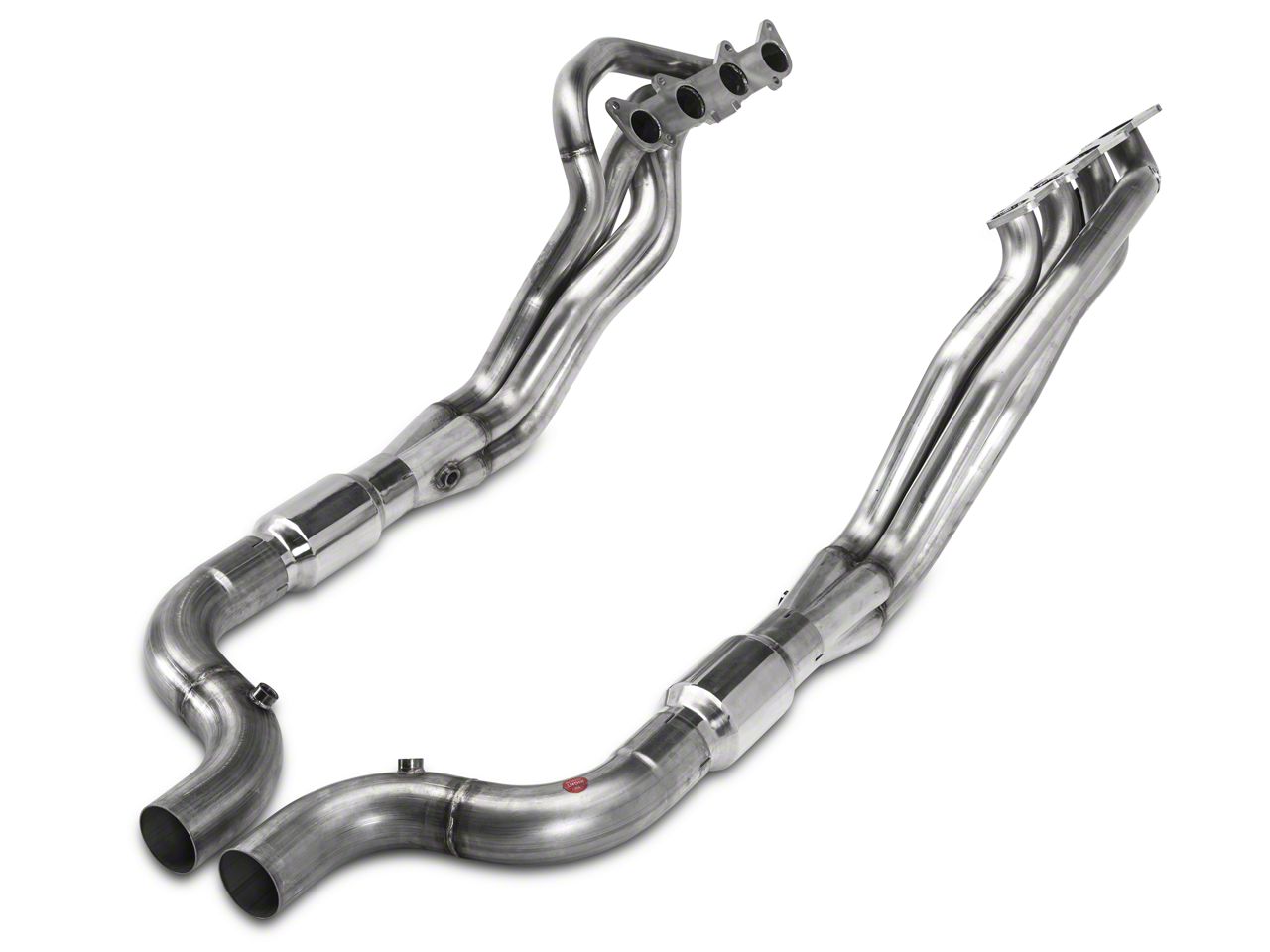 Stainless Power Mustang 1-7 8-inch Long Tube Headers; Catted Sm15h3cat 