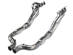 Stainless Power 1-7/8-Inch Long Tube Headers; Catted (15-22 Mustang GT w/ SW Cat-Back)