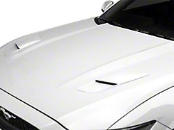 MMD Hood Vent Scoops; Pre-Painted (15-17 Mustang GT)