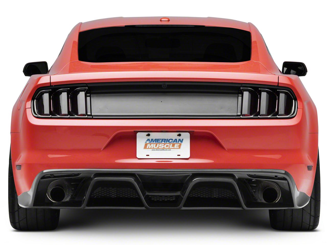 Anderson Composites Mustang Type-GR GT350 Style Rear Diffuser; Carbon ...