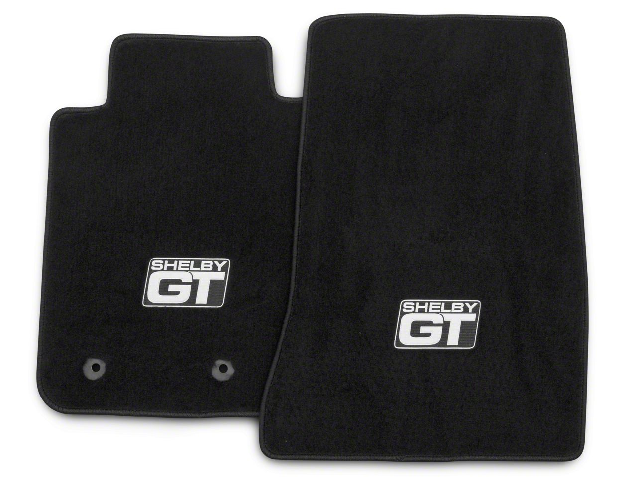 Lloyd Mustang Front Floor Mats w/ Shelby GT Logo Black S1172731 (15