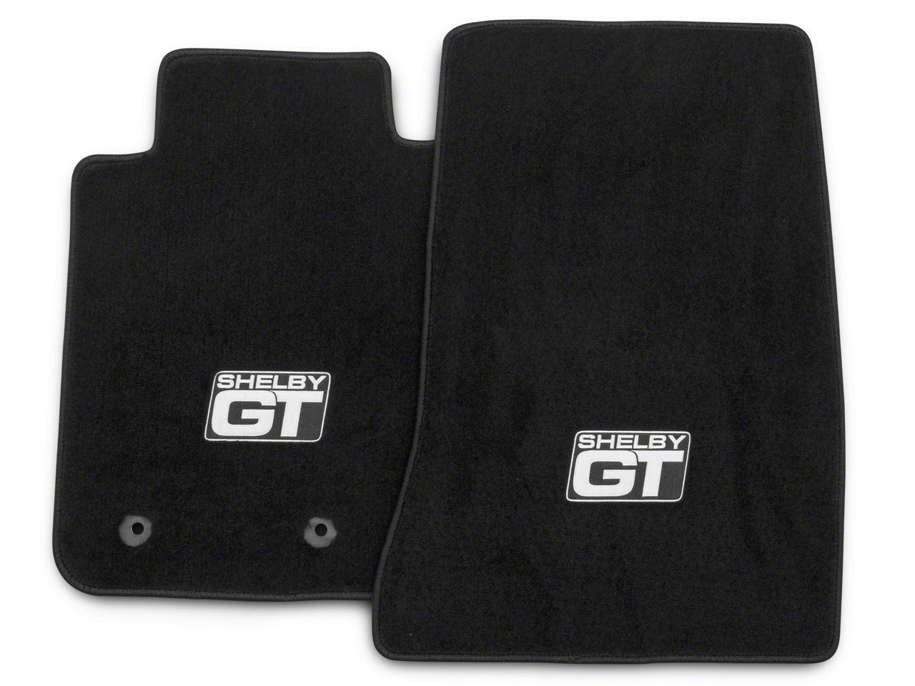 Lloyd Mustang Front Floor Mats w/ Shelby GT Logo - Black S1172731 (15 ...