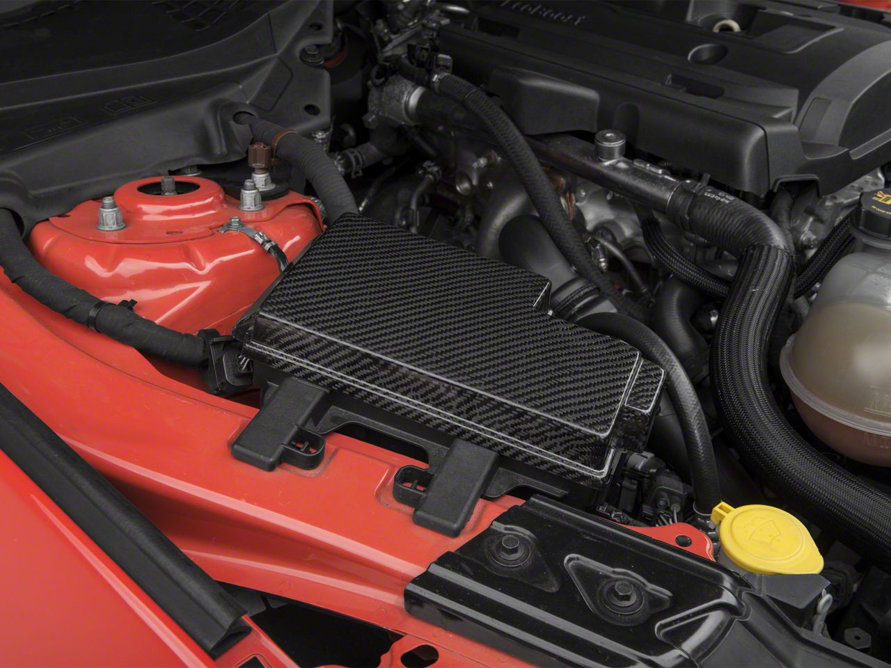 Trufiber Mustang Carbon Fiber Fuse Box Cover TC10026-LG241 (15-20 GT