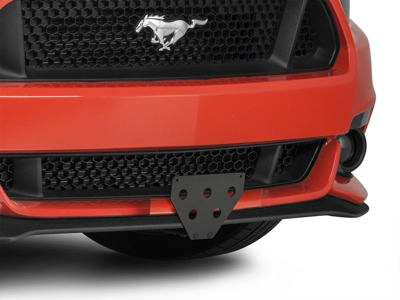 2020 mustang gt front license plate bracket