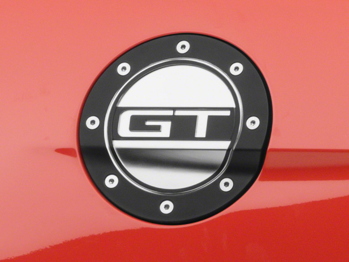 Scott Drake Mustang Competition Series Fuel Door W Gt Logo
