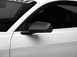 MMD Mirror Covers; Carbon Fiber (15-22 Mustang w/o Mirror Signals)