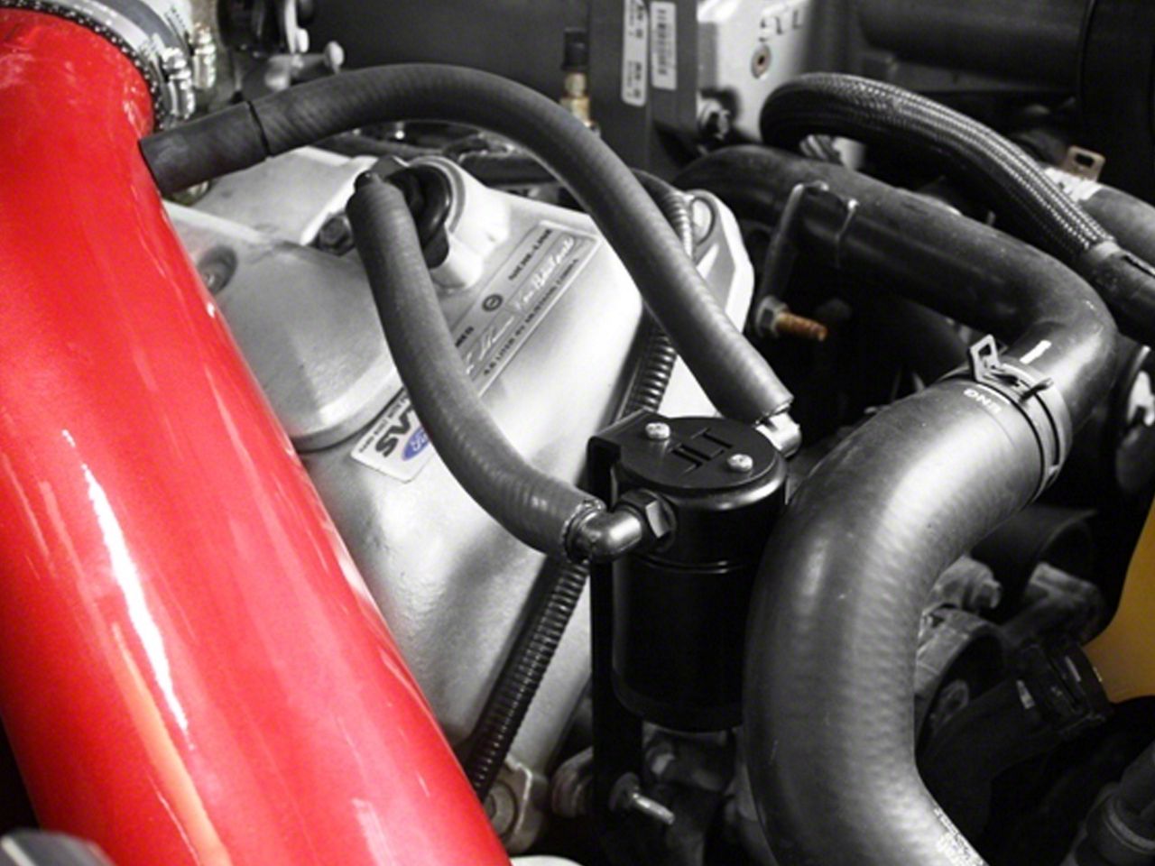 Jlt Mustang V3 0 Black Oil Separator 394067 99 04 Cobra Mach 1