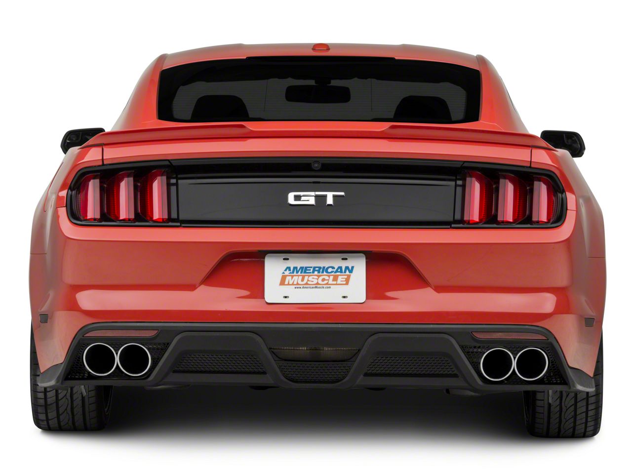 MP Concepts Mustang GT350 Style Rear Bumper & Diffuser Kit - Unpainted ...