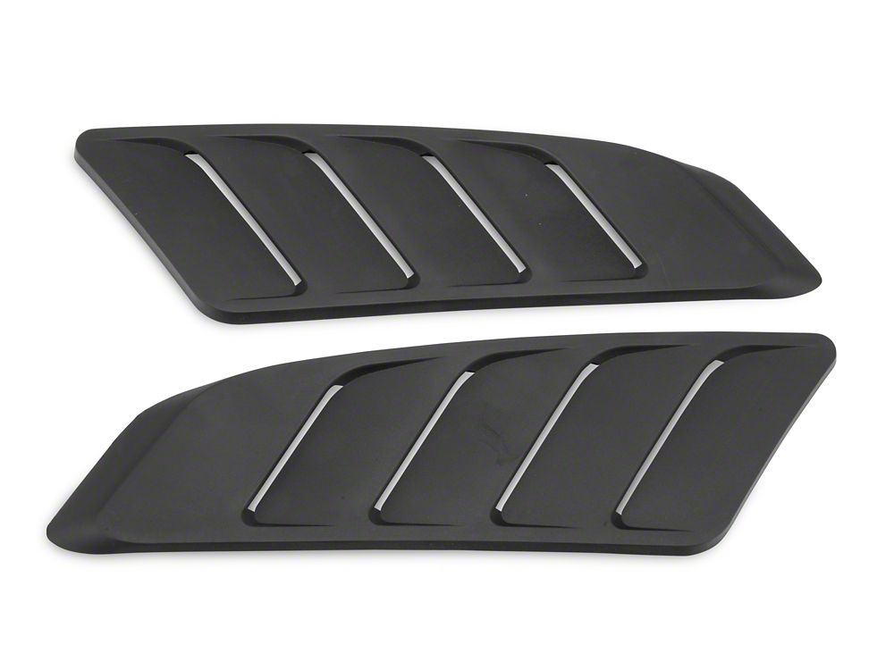 MP Concepts Hood Louvers; Unpainted (15-17 Mustang EcoBoost, V6) | MP ...