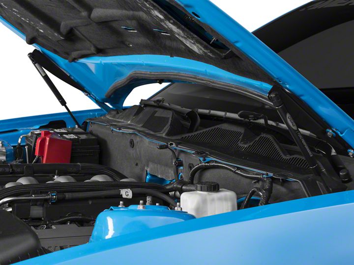 How to Install Ford Performance Hood Strut Kit w/ Ford Performance Logo