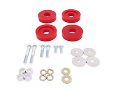 BMR Differential Lockout Bushing Kit; Polyurethane; Red (15-21 All)