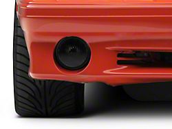 Axial Factory Style Lens Fog Light; Smoked (87-93 Mustang GT, Cobra)