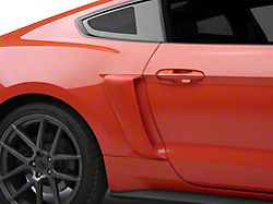 Cervini's C-Series Side Scoops; Unpainted (15-21 Mustang)