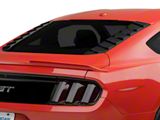 MP Concepts Sport Rear Window Louvers; Matte Black (15-26 Mustang Fastback)