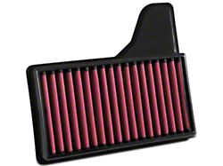 Airaid Direct Fit Replacement Air Filter; Red SynthaMax Dry Filter (15-22 Mustang GT, EcoBoost, V6)