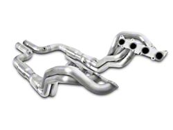 Stainless Power 1-7/8-Inch Long Tube Headers; Catted; Aftermarket Connect (15-22 Mustang GT w/ SW, MBRP or Corsa Cat-Back)
