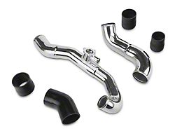 SR Performance Intercooler Charge Pipe Kit; Polished (15-22 Mustang EcoBoost)
