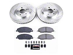 PowerStop Z23 Evolution Sport Brake Rotor and Pad Kit; Front (05-10 Mustang GT; 11-14 Mustang Standard GT)
