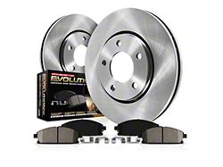 PowerStop OE Replacement Brake Rotor and Pad Kit; Front (05-10 Mustang GT; 11-14 Mustang Standard GT)
