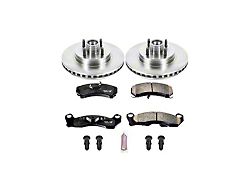 PowerStop OE Replacement Brake Rotor and Pad Kit; Front (87-93 5.0L Mustang, Excluding Cobra)