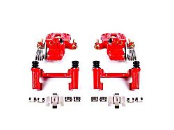 Power Stop Performance Rear Brake Calipers; Red (94-04 GT, V6)