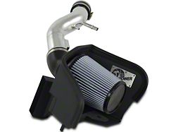 AFE Magnum FORCE Stage 2 Cold Air Intake with Pro DRY S Filter; Polished (11-14 Mustang V6)