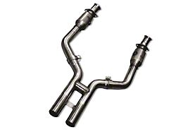 Kooks 3-Inch x 2.50-Inch Catted H-Pipe (05-10 Mustang GT w/ Long Tube Headers)