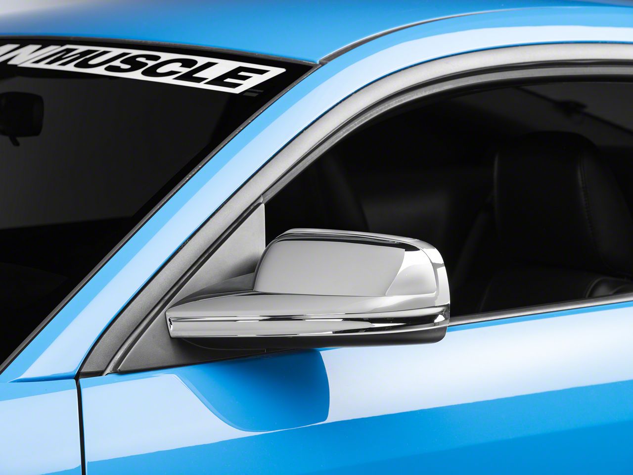 mustang mirror covers