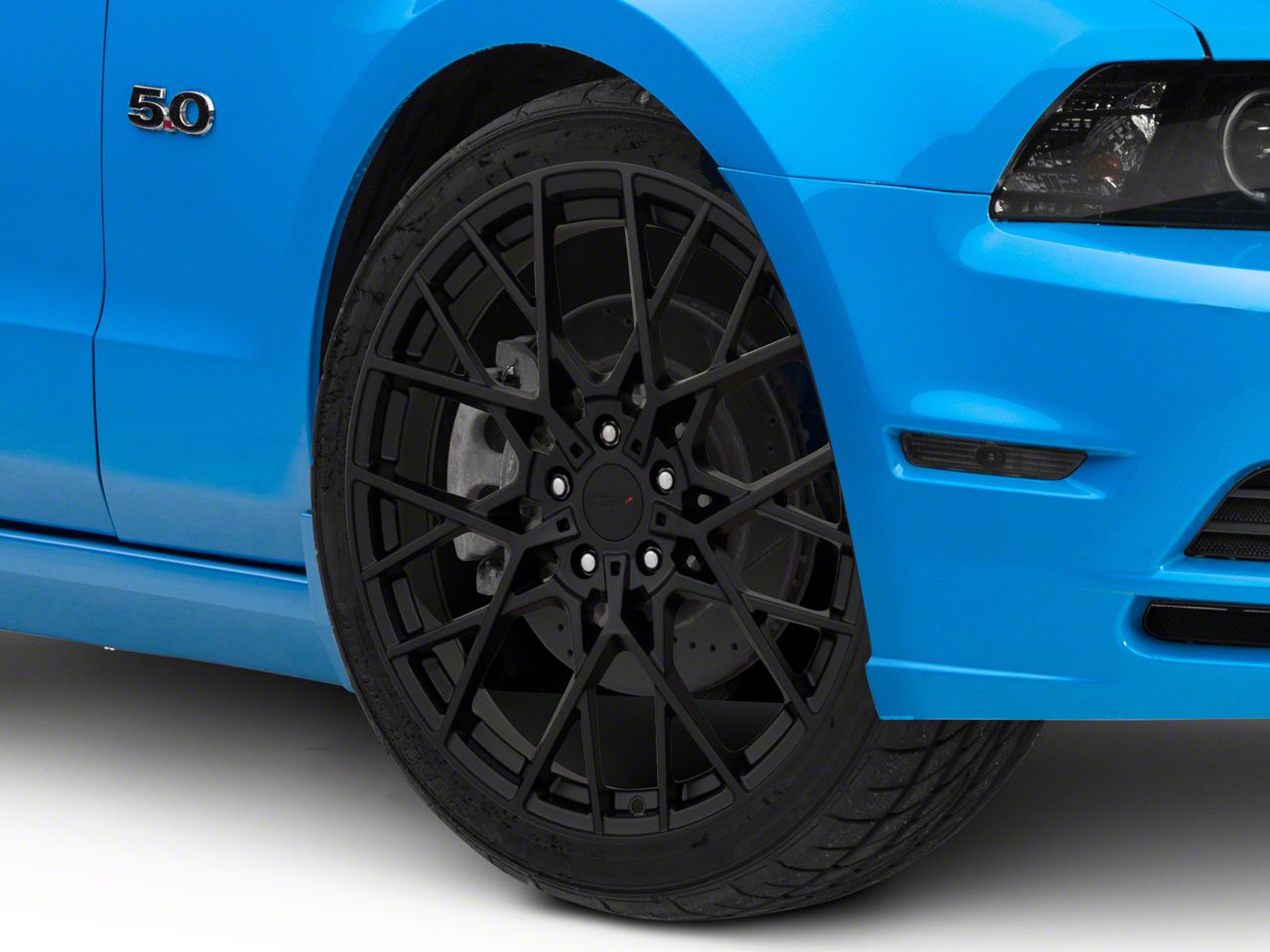 Tsw Mustang Sebring Matte Black Wheel; 20x8.5 2085seb405114m76 (10-14 