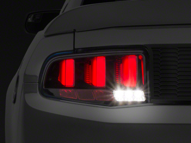 Raxiom Mustang Vector Tail Lights Red Diffusers 399162