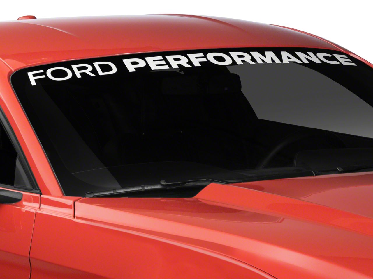 ford performance windshield banner mustang