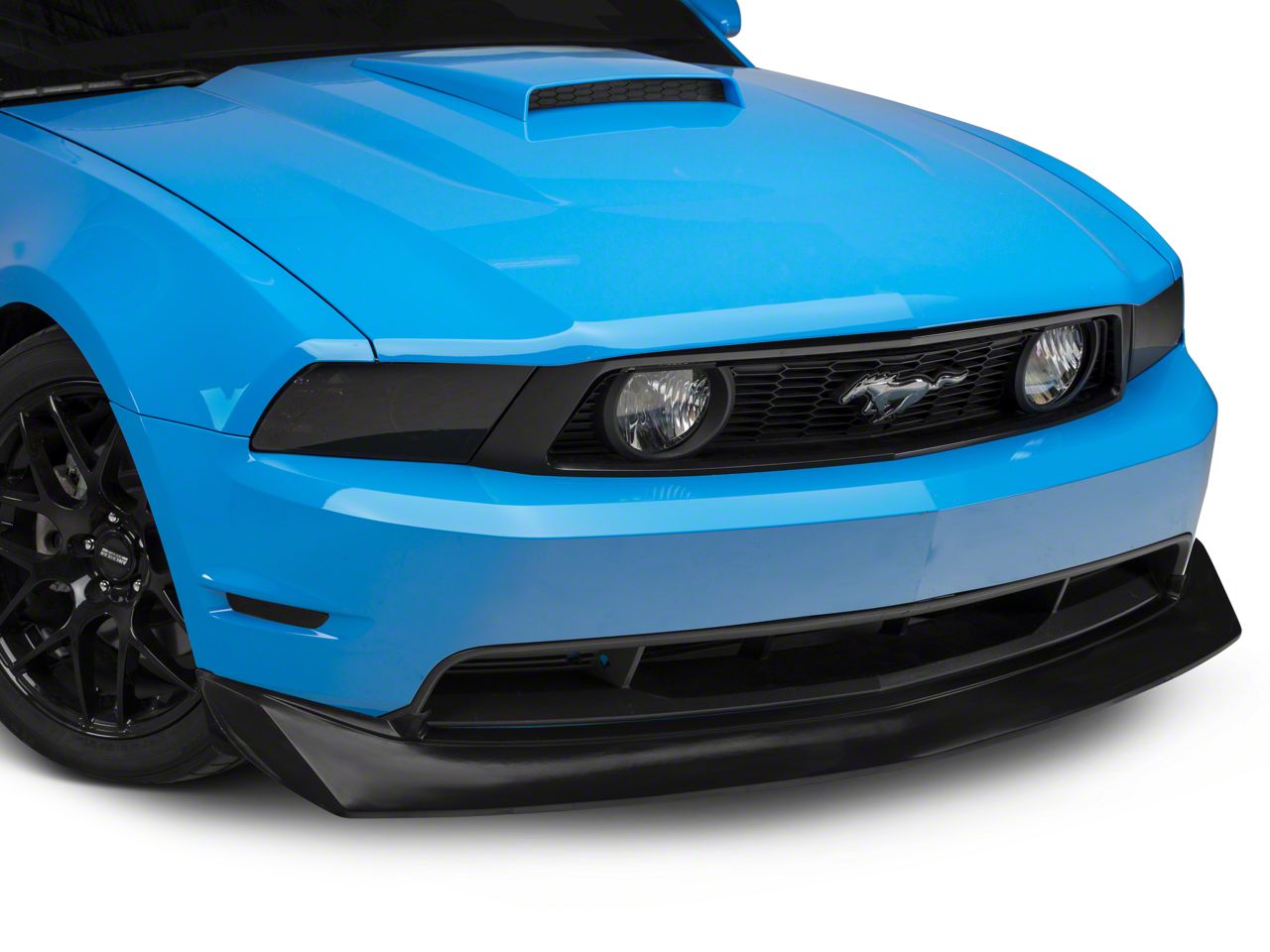 Cervini's Mustang B2 Chin Spoiler; Unpainted 4390 (10-12 Mustang GT ...